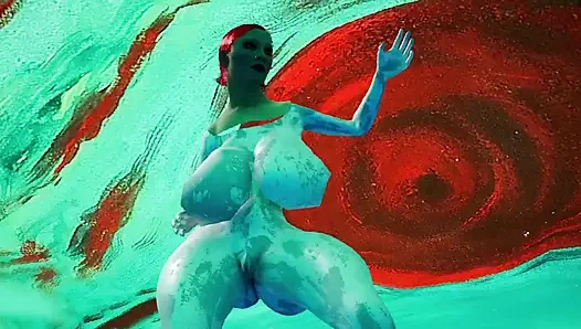 Gerçekçi 3 boyutlu - striptiz - rtx 60 fps - fizik - beyaz robot seks bebeği - büyük göt ve memeler