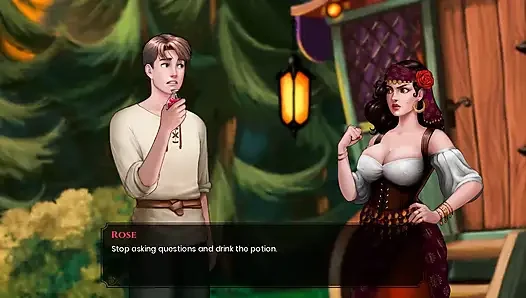 Ne efsane: çingene orta yaşlı seksi kadın büyük yaraklı bir adamı sağıyor ep 12