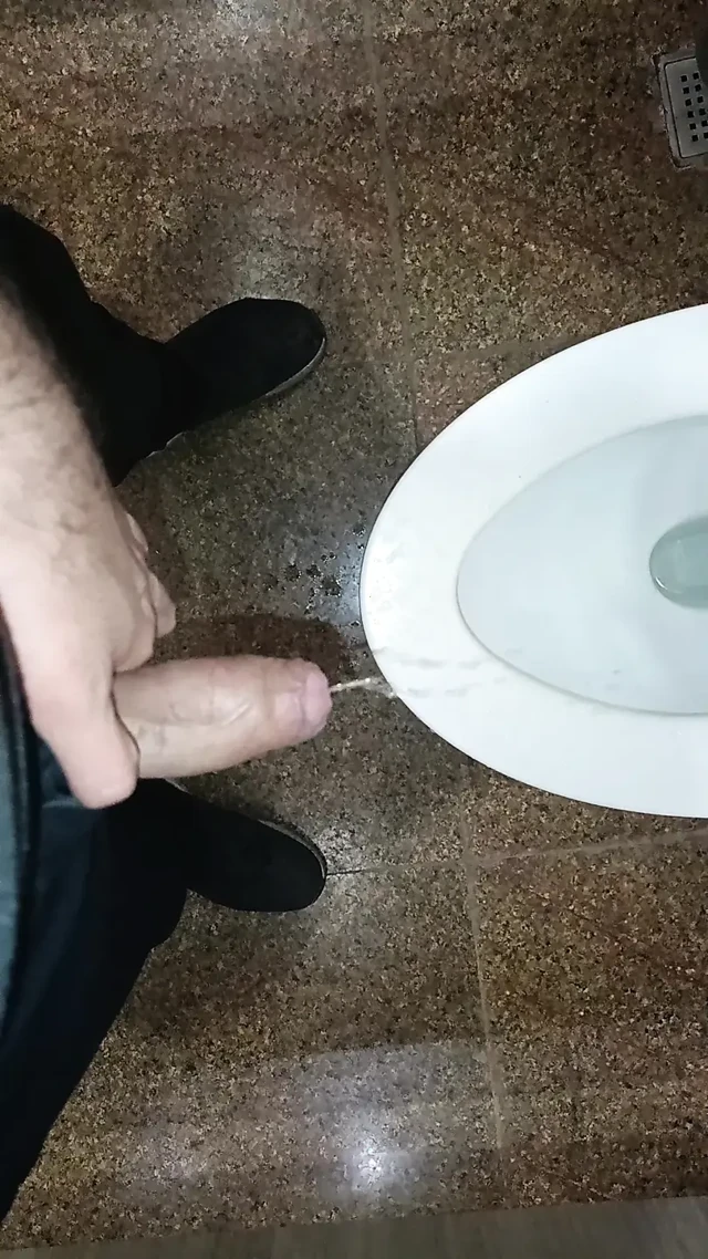 Umumi tuvalet: Hintli adam tuvalette mastürbasyon yapıyor
