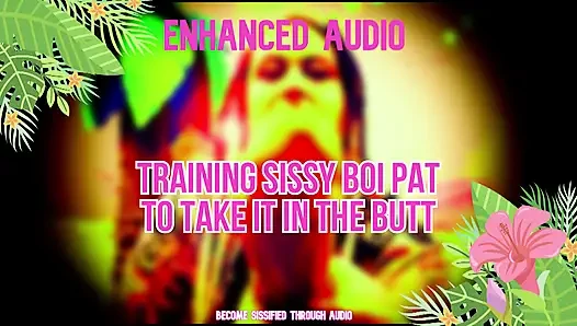 Sadece ses - kadın kılıklı boi pat'ı götten alma eğitimi gelişmiş versiyon