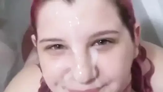 Kızıl saçlı yüz