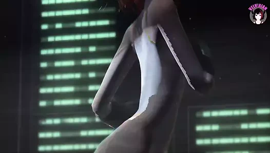 Rin-chan yansıtma haritalama kullanıyor (3D HENTAI)