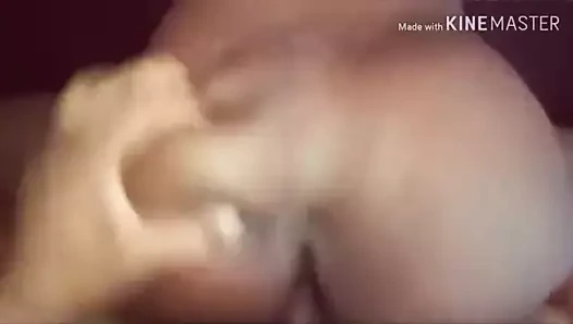 Göt yanaklarına boşalma