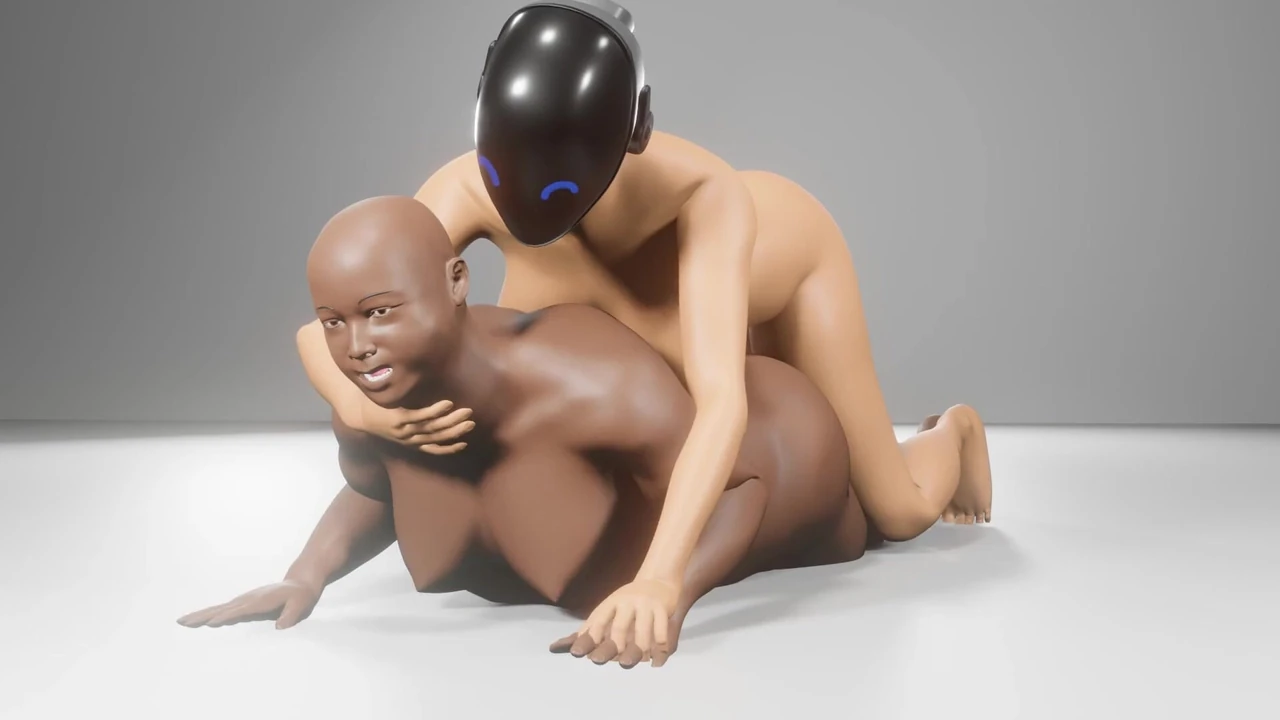 Фута на толстом мужике