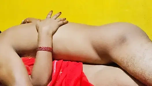 Kayınbiraderi red saree desi ile seks