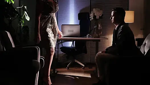 İş için güvenli değil! Bayan sally, joe di marco ve sam bourne sinfulxxx'te