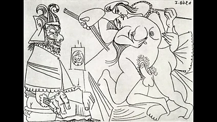 pablo picasso'nun erotik çizimleri