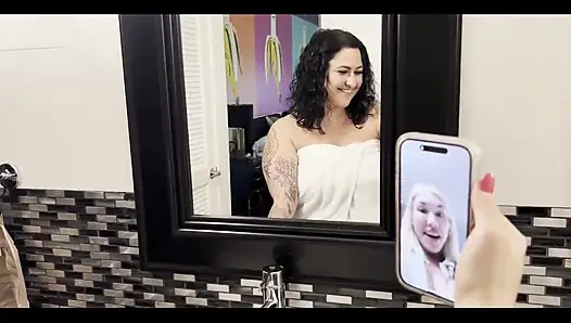 Belli ki, bu sahneyi eğlence için organik olmayan bir şekilde yarattık