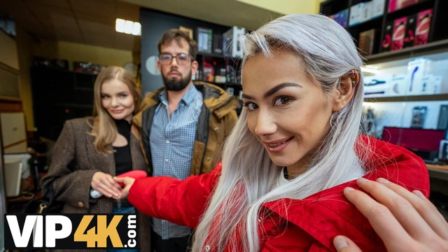 VIP4k. Я и Veronica Leal трахнули фейковую извращенную телочку короля