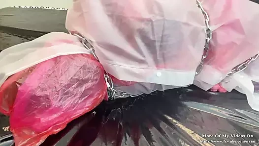 Çok katmanlı yağmurluk kendini esaret oyunu