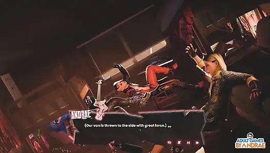 Seks, sin &'n'roll oyun bölüm 1 - van crash, motel durağı ve garip yeni bir başlangıç