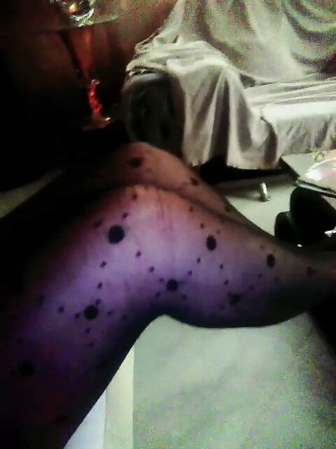 Jambes sexy avec collant