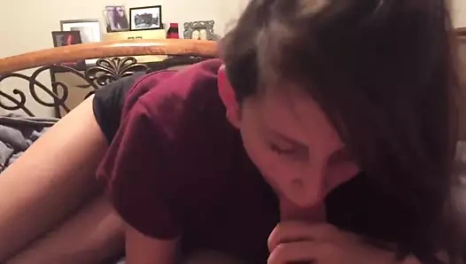 Sıcak oral seks itibaren sevimli kız arkadaş