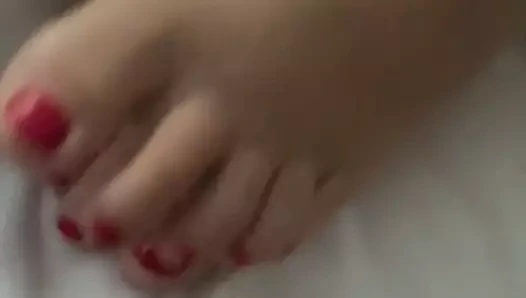 karısı güzel ayaklar