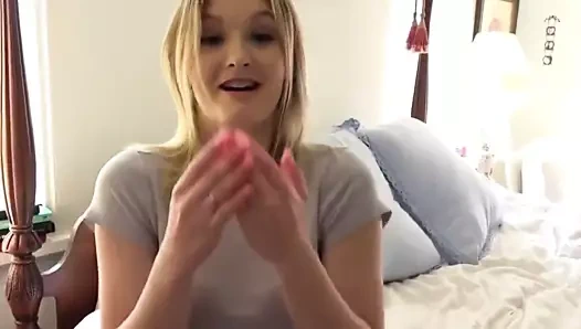 Çarpıcı amatör sarışın bebek