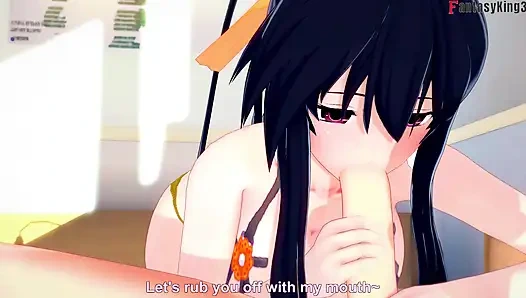 Rias Gremory gidiyor ve Akeno bana meme muamelesi yapıyor - dxd ntr madness series