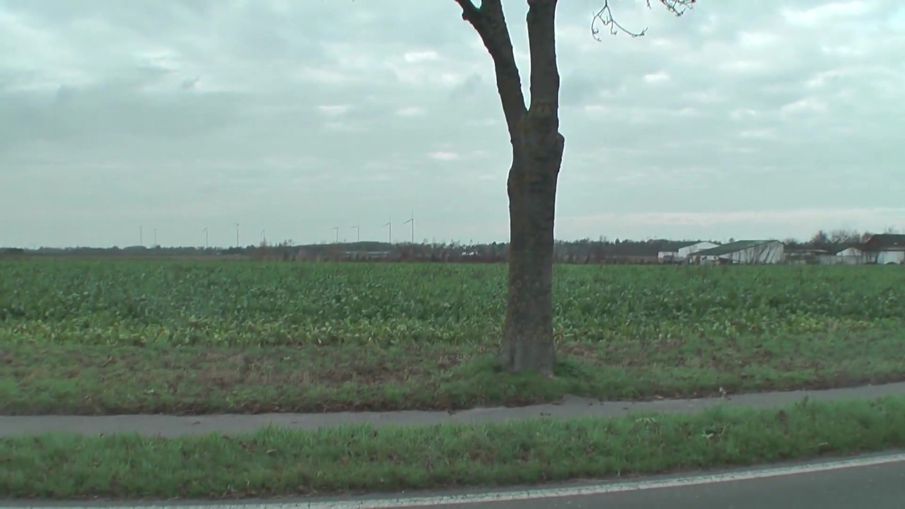 German - Big busty girl outdoor