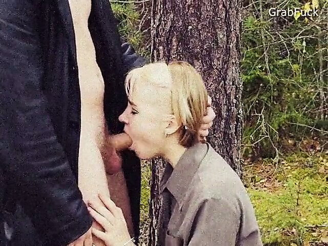Grabfuck-gizli serisi. ormanda seks