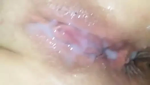 Bu genç hottie için dağınık Creampie