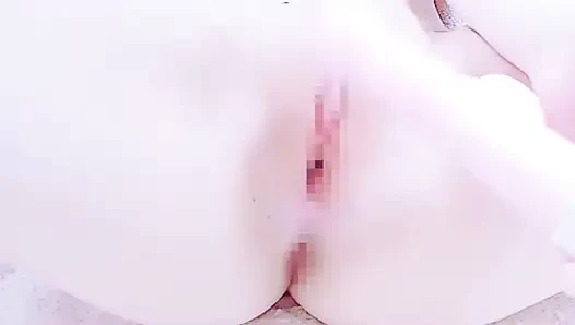 Koreli üniversiteli kız pembe amcık direği