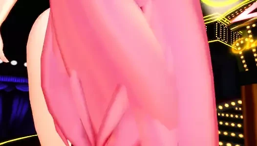 mmd MikuMikuDance girl pole dances