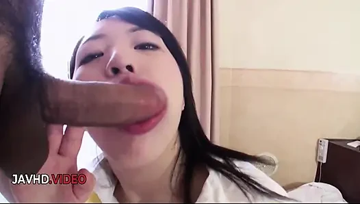 Ichigo'nun derin gırtlak mutluluğu ve ateşli sert seks gösterisi!