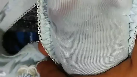 karısının üvey kardeşinin külot kasık Cum