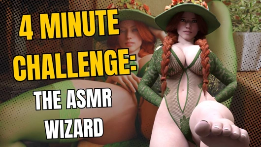 4 dakikalık 31 talimatı meydan okuması: asmr hakimiyeti (kadın egemenliği, edepsiz konuşma, talimatlar)