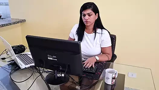 Take me to the reception, I want to give my ass on the couch