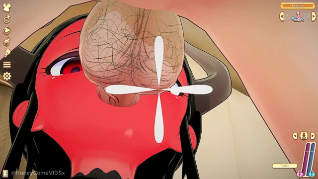 Honeycome - takıntılı şeytan - esaretle tam seks - sansürsüz