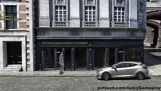 Willy D'nin maceraları: adam iki orta yaşlı seksi kadının takma yarakla nasıl sikiştiğini izliyor 62