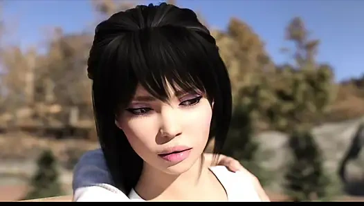 Orta yaşlı seksi kadın deresi #13 - Johannes arabada Rose'ı sikiyor.