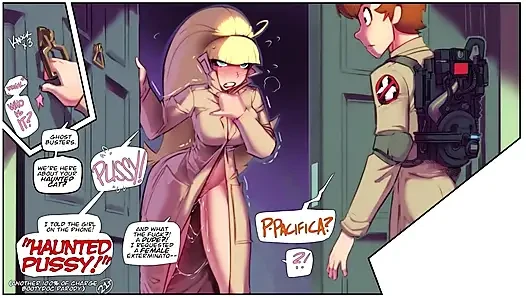 Haunted Pussy - Bustin' makes Dipper and Pacifica feel good!