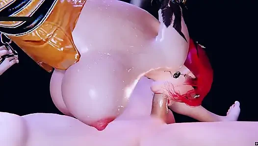 3 boyutlu tutku tanrıçası kraliçesi - 3 boyutlu animasyon hentai