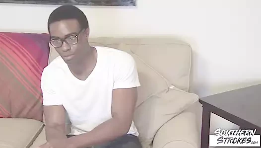 Southernstrokes siyah sporcu bir röportajdan sonra mastürbasyon