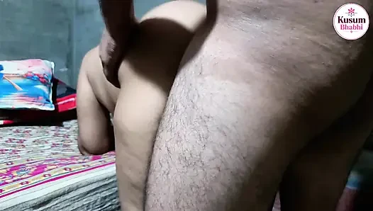 Big round ass bhabhi doggy position fuck