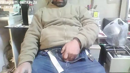 Turkish Bear Daddy Is on Live Broadcast