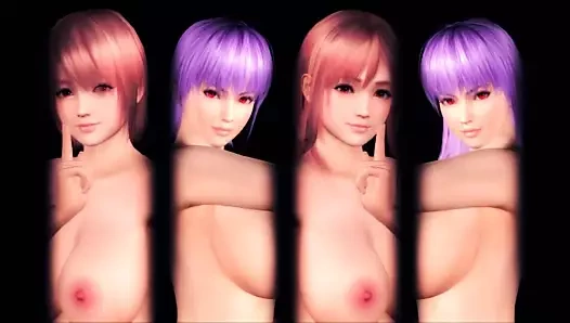 Kısa veya uzun saçlı doa ikiz kardeşler!