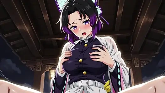 Shinobu, 18 yaşında, kıllı amcığını açıyor ve sıkıyor