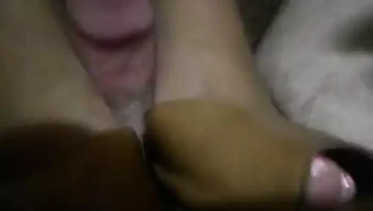Footjob shoejob ve 3 cumshot derleme
