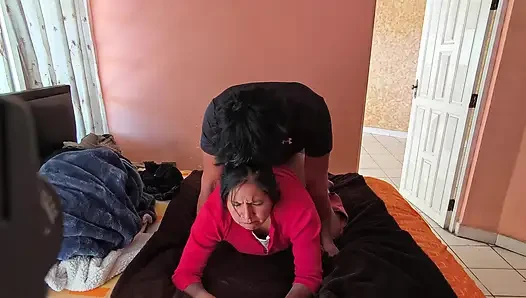 WE ALREADY HAD SEX ALL DAY, LET'S REST! I have sex with the neighbor's wife