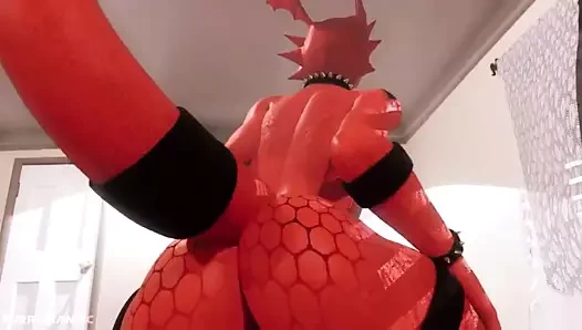 Guilmon özel eğitim 2. tüylü hentai animasyonu