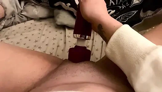 Yakın çekim yatakta fışkırtıyor