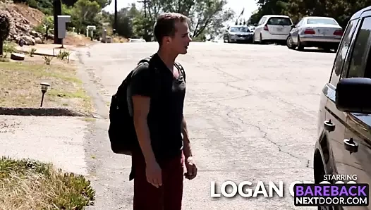 Logan çapraz matkaplar onun alt sevgilisi connor durduruldu