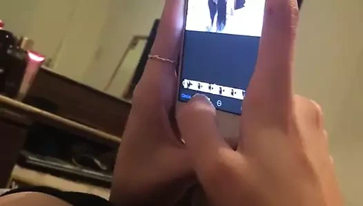 sürtük izlerken kendini