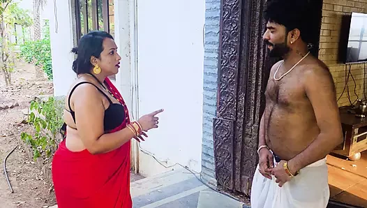 Hintli seksi yenge kocasını aldattı ve sevgilisi tarafından sert sikildi (Hintçe ses kaydı)