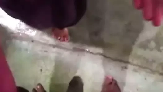 Holi khelne ke bad apne pati land chusha