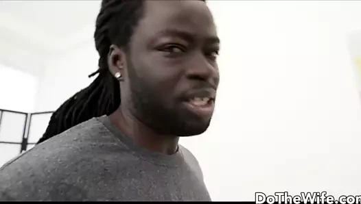 Karısını yap - güzel eşler siyah yarakları yer, derleme