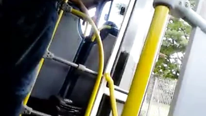 Otobüste mükemmel göt