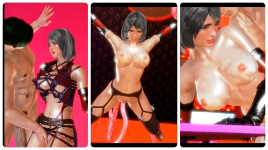 Hentai 3d - bir adam tarafından sm odasında becerilmek, onun bir uzaylı olduğu ortaya çıktı.